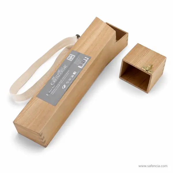Cretacolor Wooden Brush Roll Box