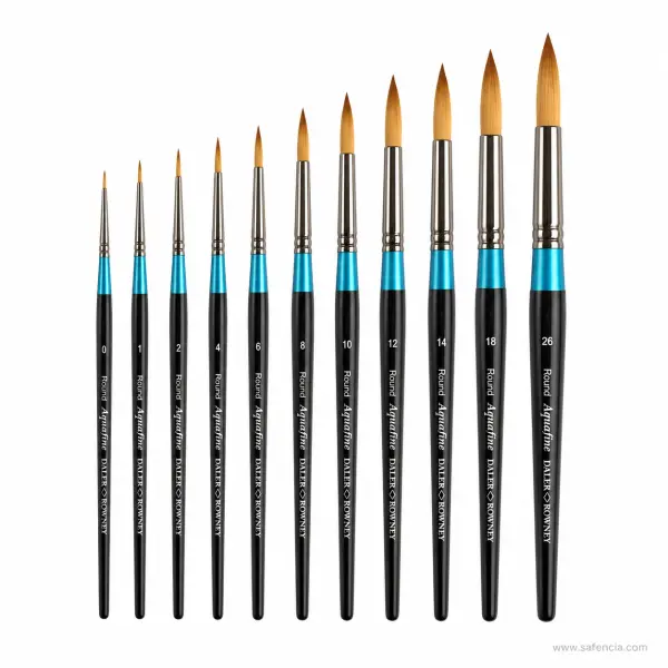 Daler-Rowney Aquafine Round Watercolour Brush Sizes 0 to 30