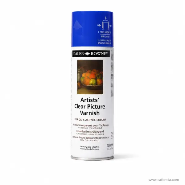 Daler-Rowney Artists' Clear Picture Varnish Spray 400 ml