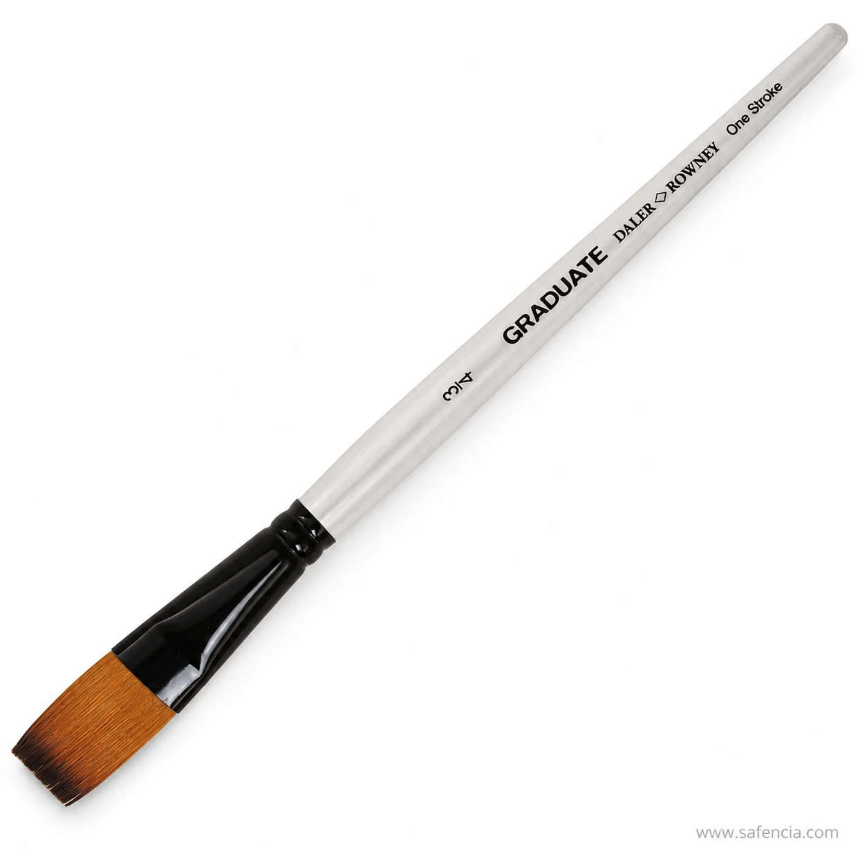 One stroke brush handle printed GRADUATE, DALER ROWNEY and One Stroke