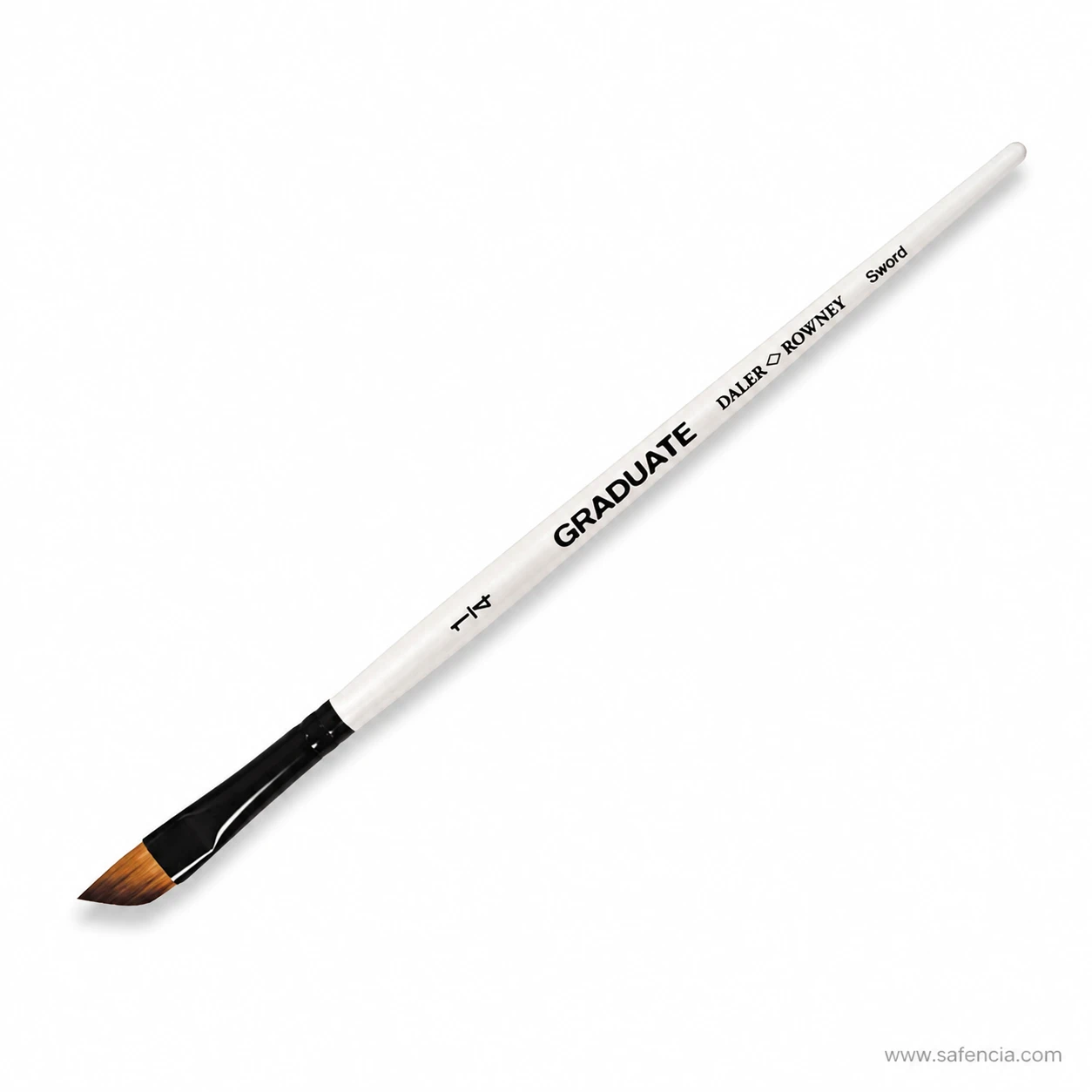 Daler-Rowney sword brush handle printed GRADUATE, DALER ROWNEY and Sword