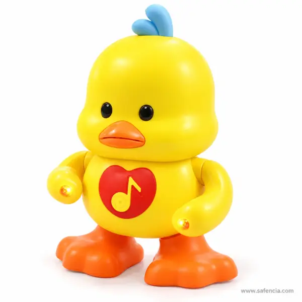 Dancing Musical Duck Toy with Light-Up Hands