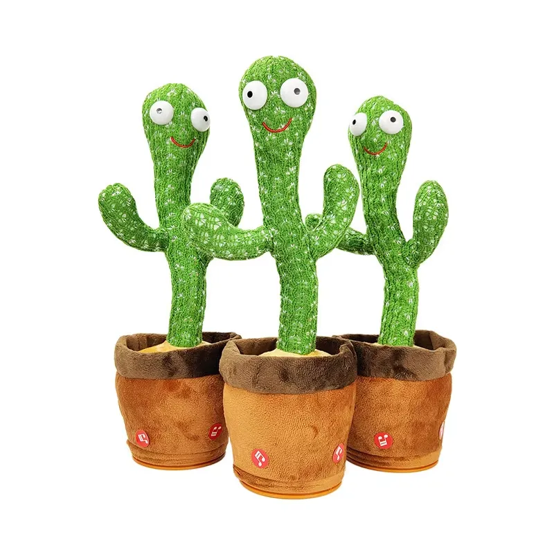 Dancing talking cactus toy angles