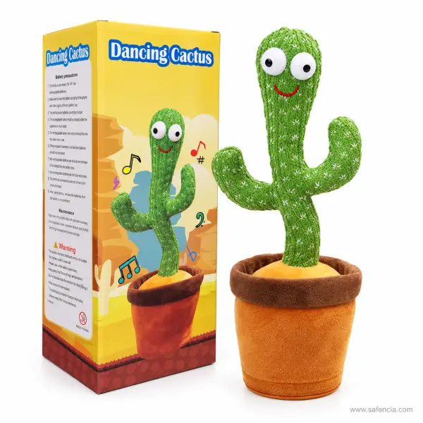 Dancing Talking Cactus Toy Rechargeable