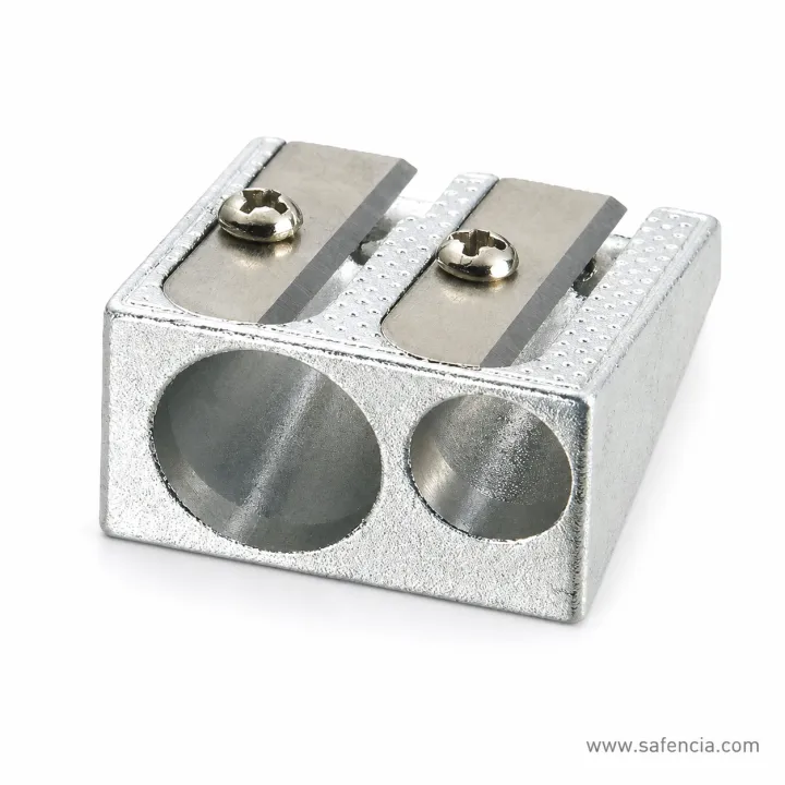 Deli Aluminum Two Hole Sharpener 39762 product photo 4 - buy in Pakistan from Safencia
