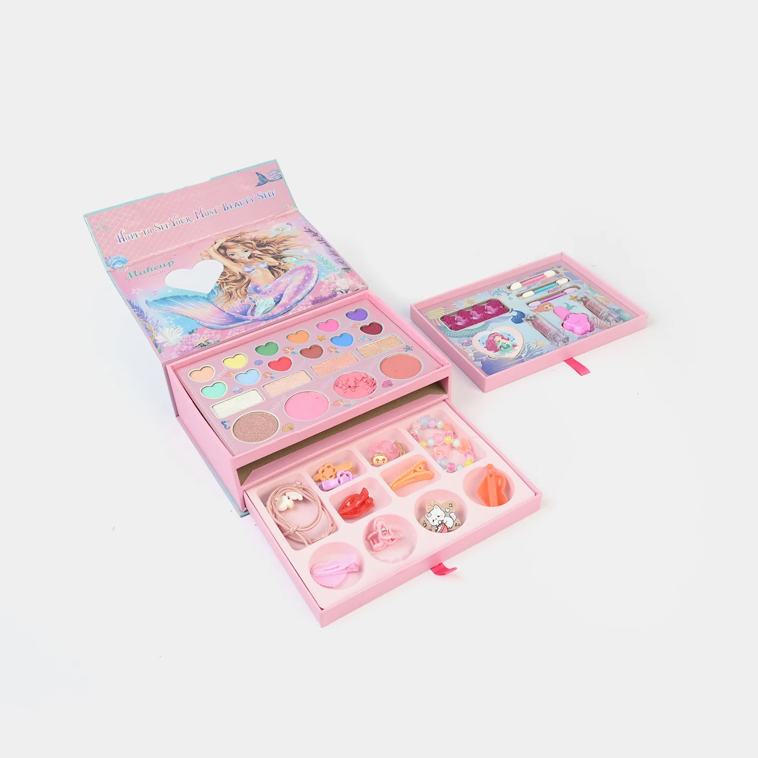 Deluxe Mermaid Beauty & Jewellery Box for Girls