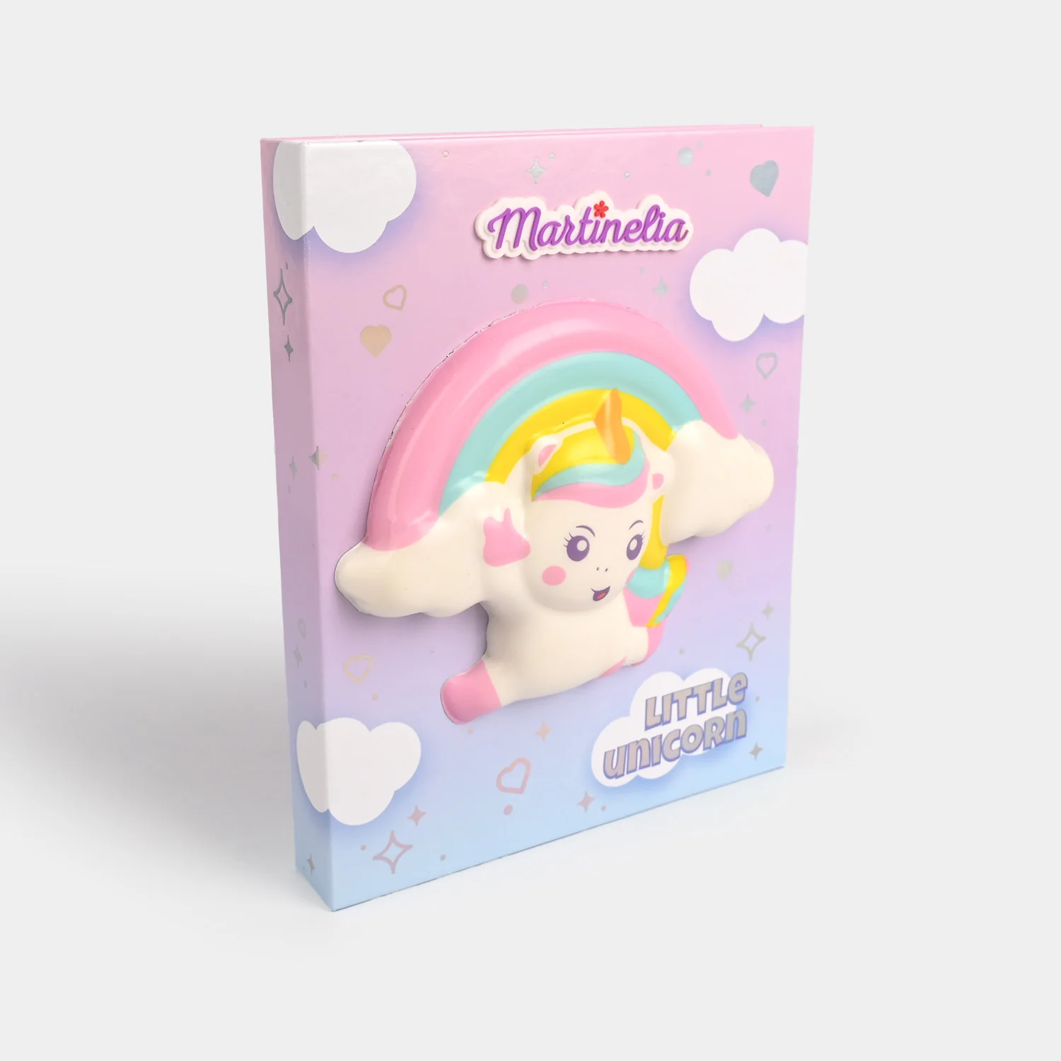 Deluxe Unicorn Eyeshadow & Blush Palette side view