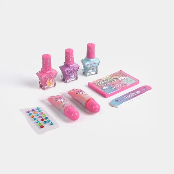 Deluxe Unicorn Nail & Lip Gloss Beauty Set for Girls