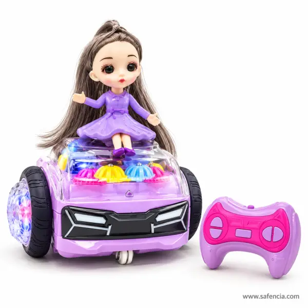 Doll Balance Car with Remote Control, Lights and Music