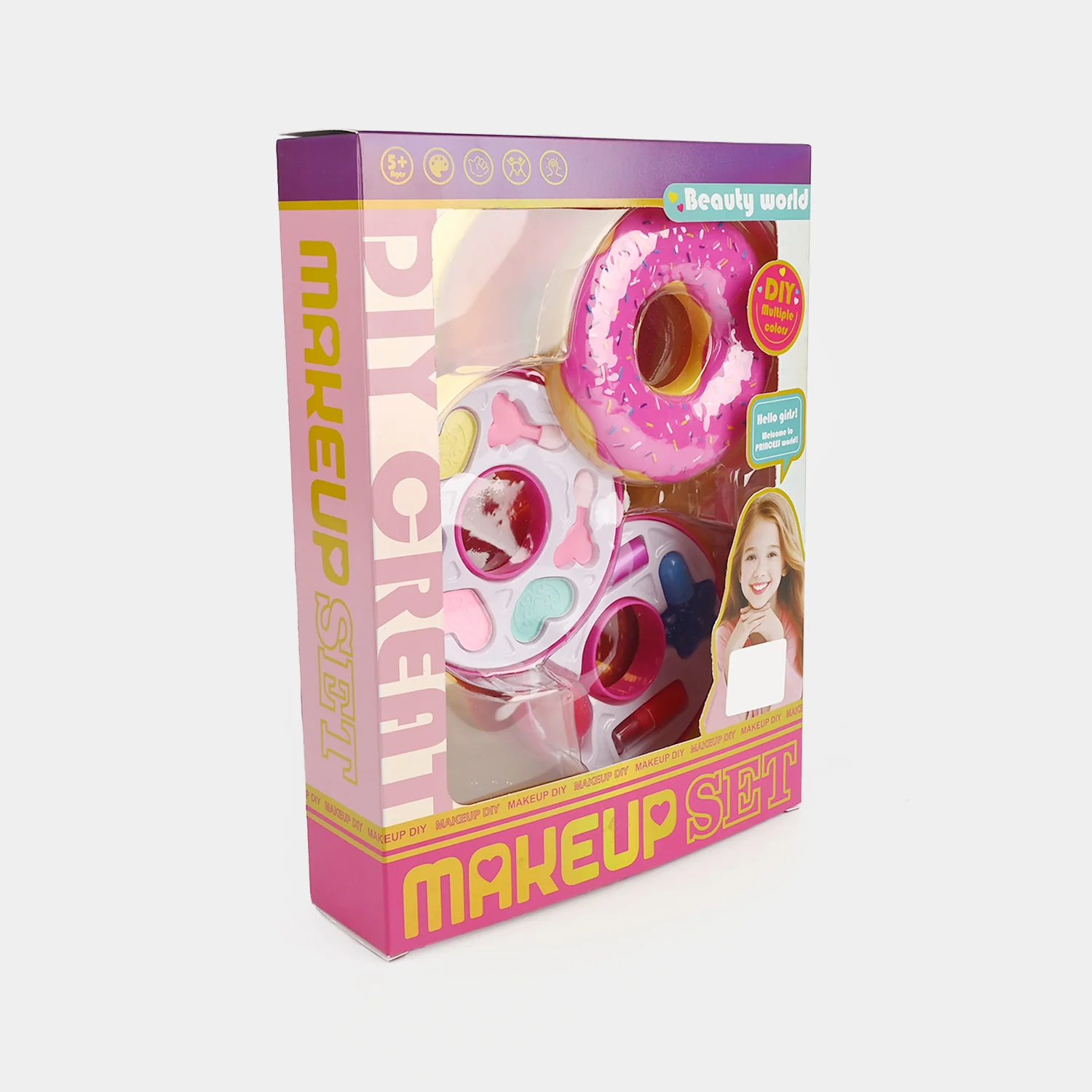 Donut Makeup Case side view