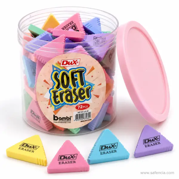 Dux Soft Erasers Pack of 72