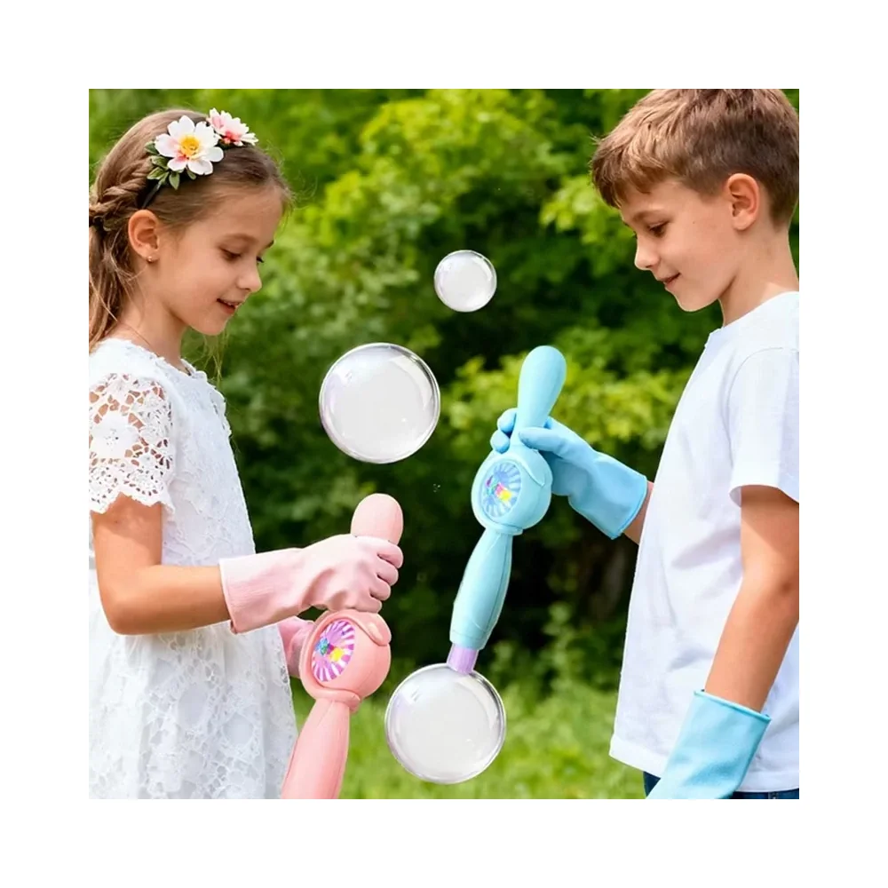 Smoke bubble fog wand viral
