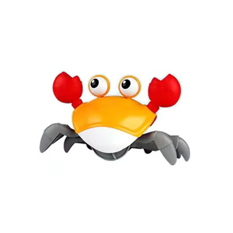 Crawling crab toy back view