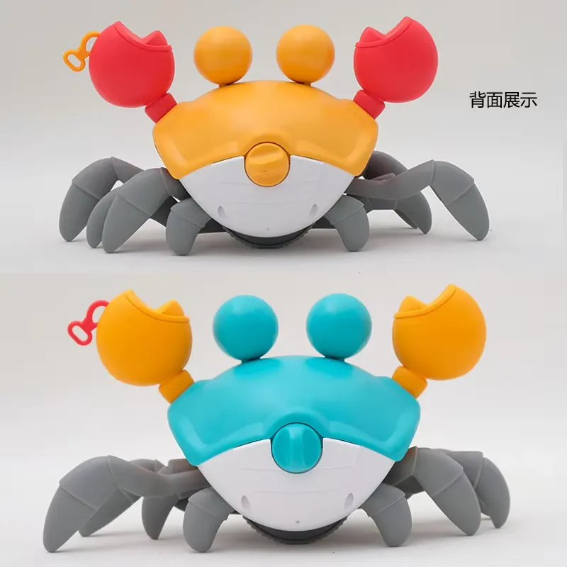 Crawling crab toy colours and box
