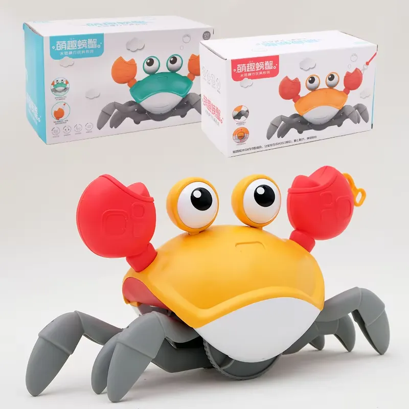 Crawling crab music and obstacle avoidance