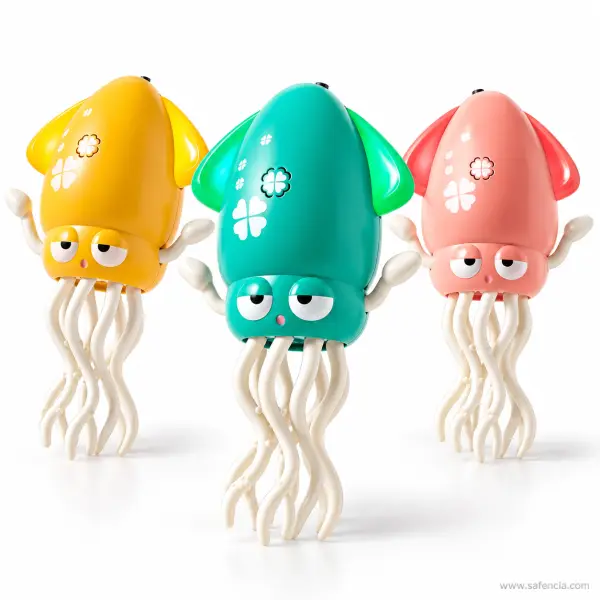 Electric Dancing Squid with Lights, Music and Obstacle Avoidance