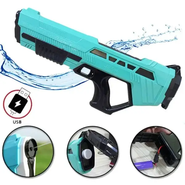 Electric Water Gun for Kids (Automatic, Rechargeable)