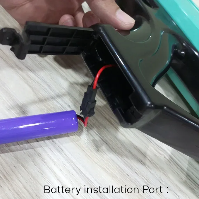 Electric water gun rechargeable battery USB charging