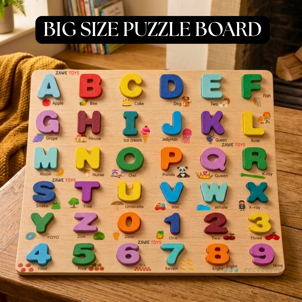 English Alphabet Picture + Puzzles product image 3