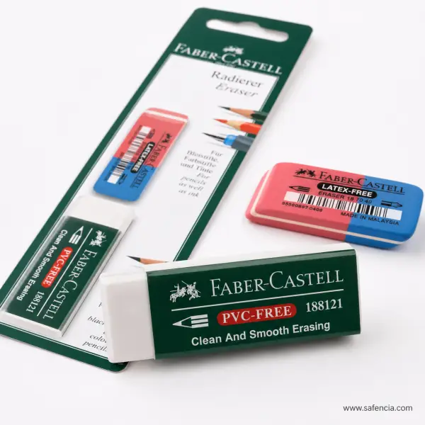 Faber-Castell Eraser Set – 2 Pcs