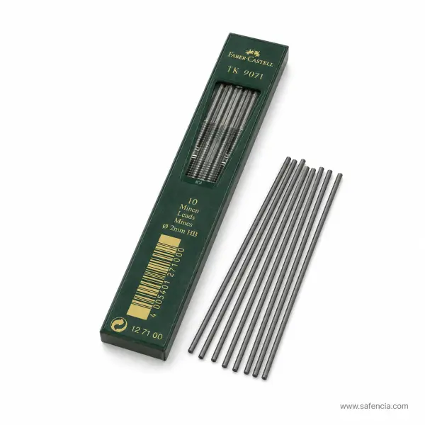 Faber-Castell TK 9071 Leads 2 mm HB — Pack of 10
