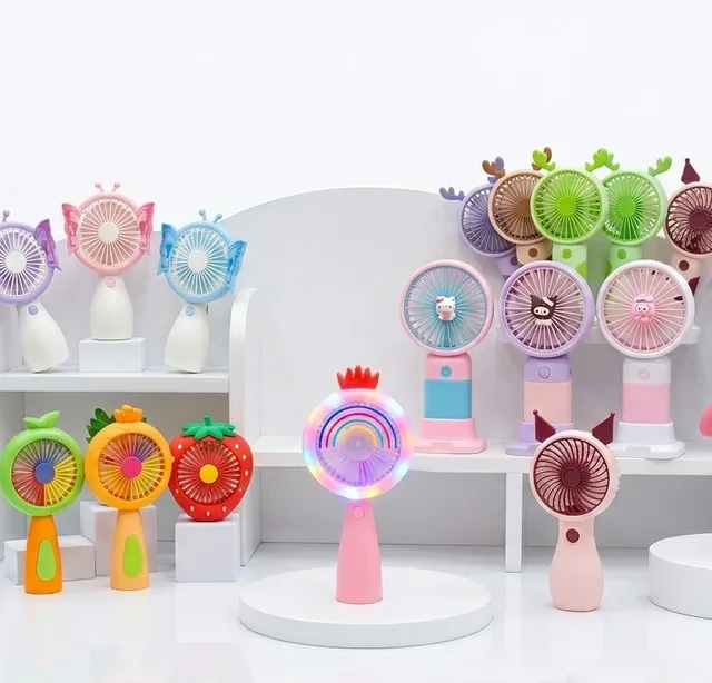 Kids mini fans and rechargeable fans in Pakistan