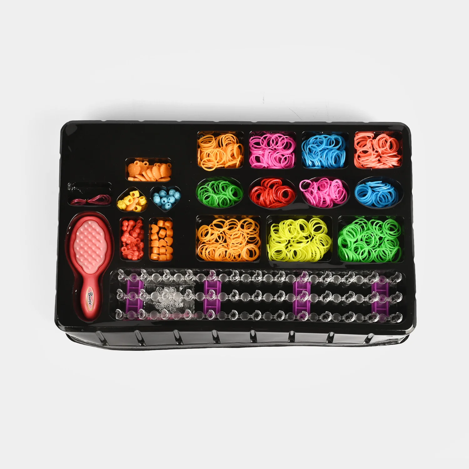 Fashion Beads DIY Jewellery Making Kit detail view - beads and charms