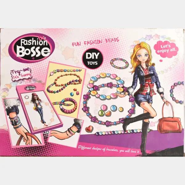 Fashion Beads DIY Jewellery Making Kit for Girls