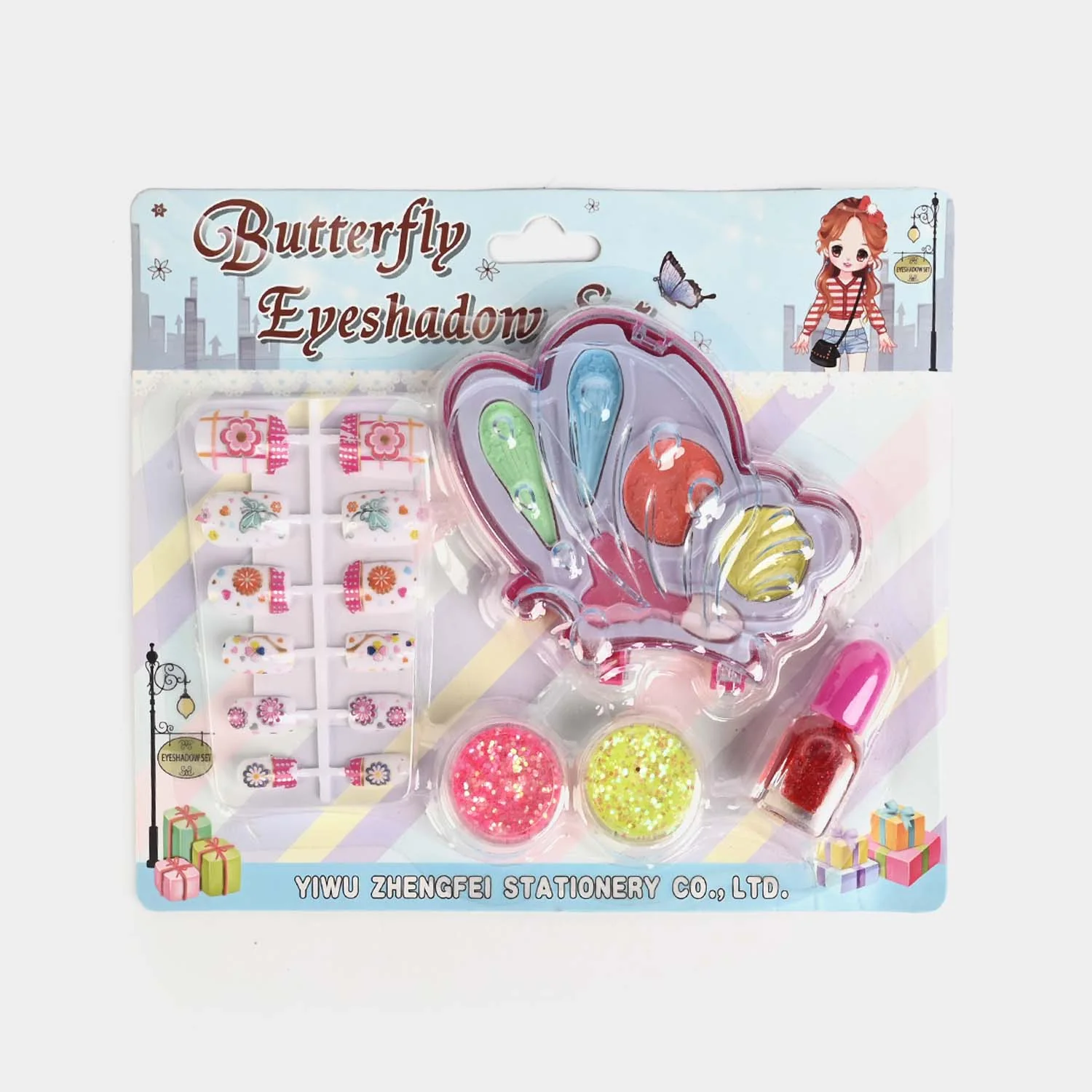 Floral Butterfly Eyeshadow Set for Girls