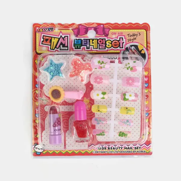 Flower Beauty Nail Set for Girls