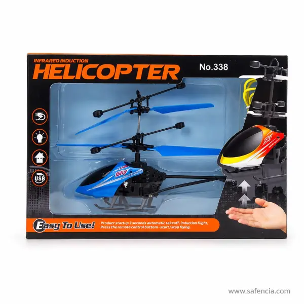 Flying Helicopter with Palm Sensor Rechargeable Induction Toy