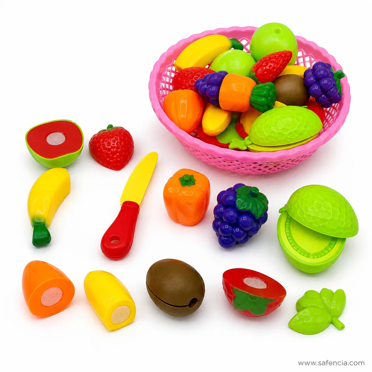 Fruit & Vegetable Cutting Play Set image 2 - buy in Pakistan from Safencia