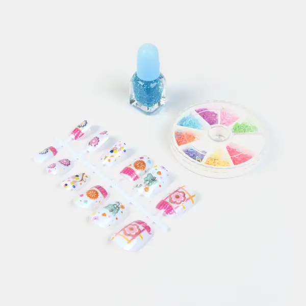 Garden Nail Art Wheel Set for Girls