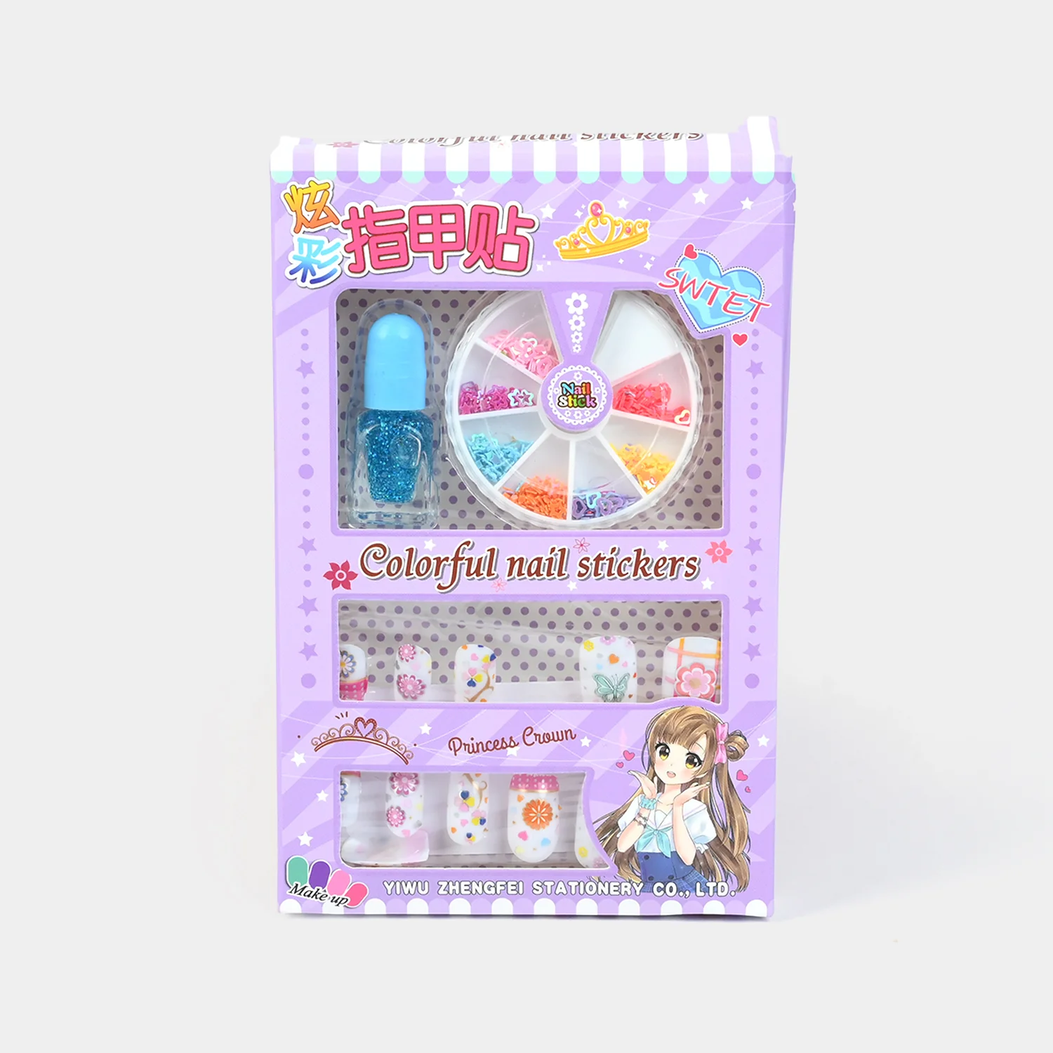 Garden Nail Art Wheel Set side view