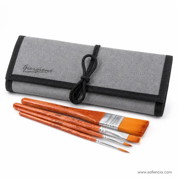 Giorgione Artist Brush Roll Case — 4 Piece
