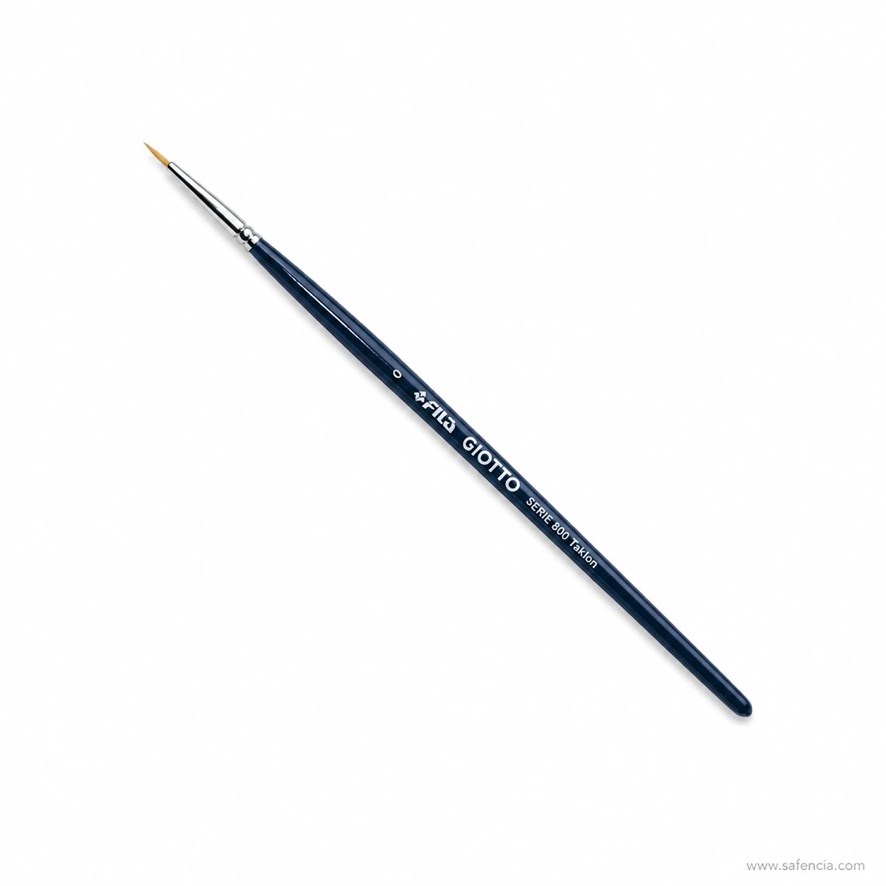 Giotto Taklon synthetic hair round brush size 0 for delicate fine lines and detailing