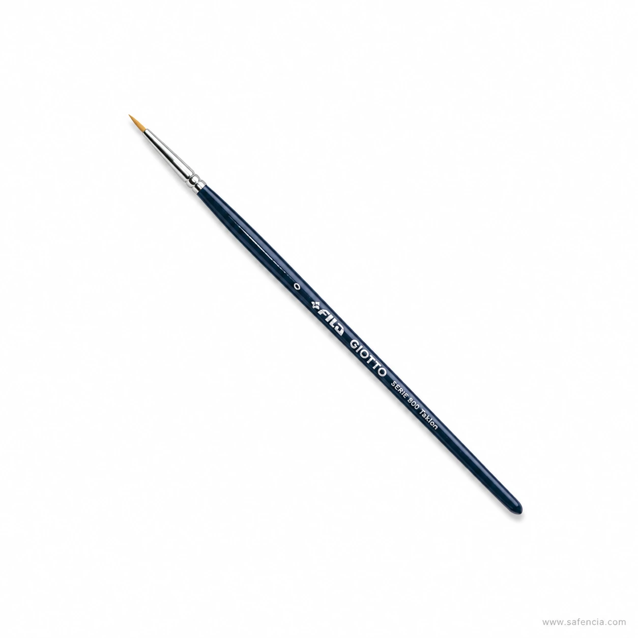 Giotto Taklon synthetic hair round brush size 2 with seamless nickel plated ferrule
