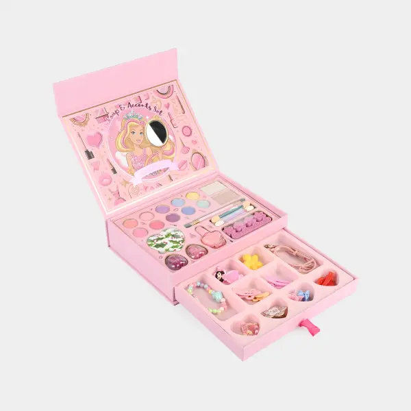 Girls Makeup & Accessories Set with Drawer
