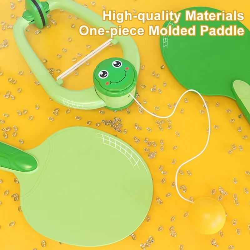 Indoor hanging tennis molded paddles