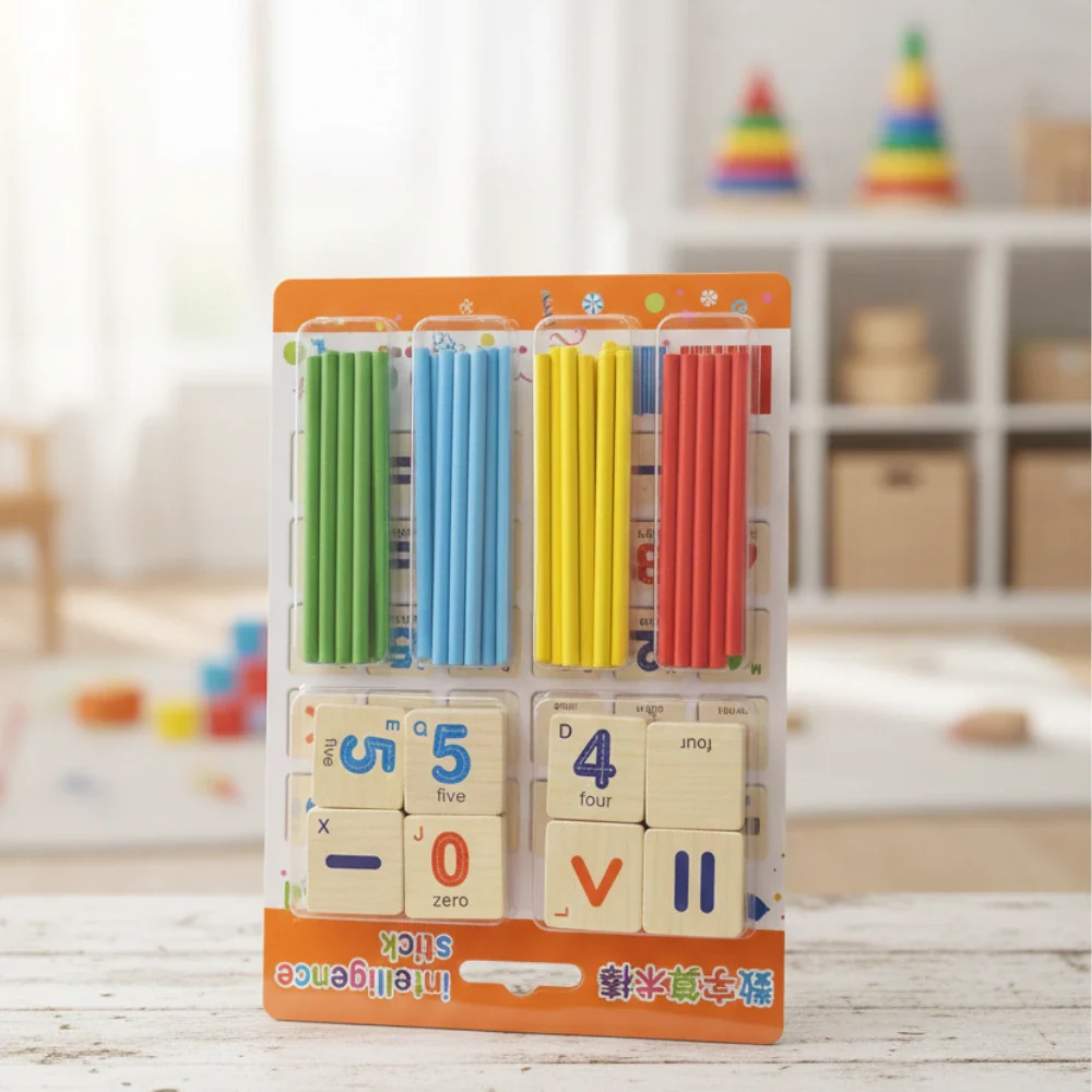 Intelligence Stick Card & Calculation Blocks (40 Sticks, 20+ Blocks)