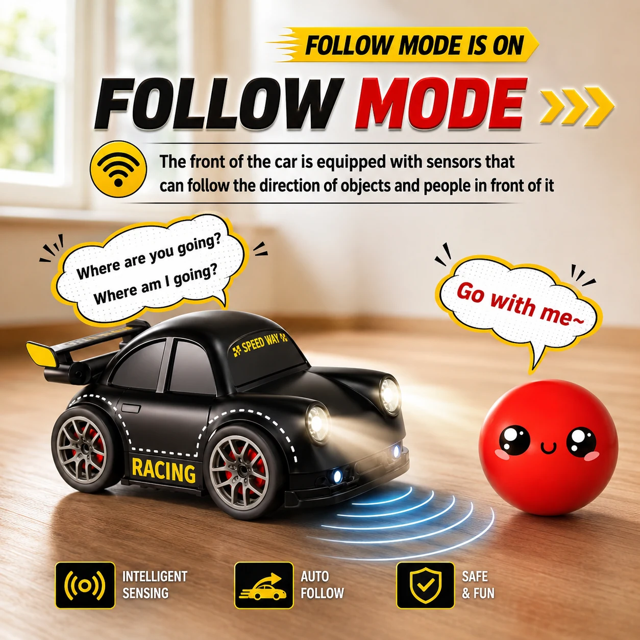 6789-1 follow mode racing car feature image