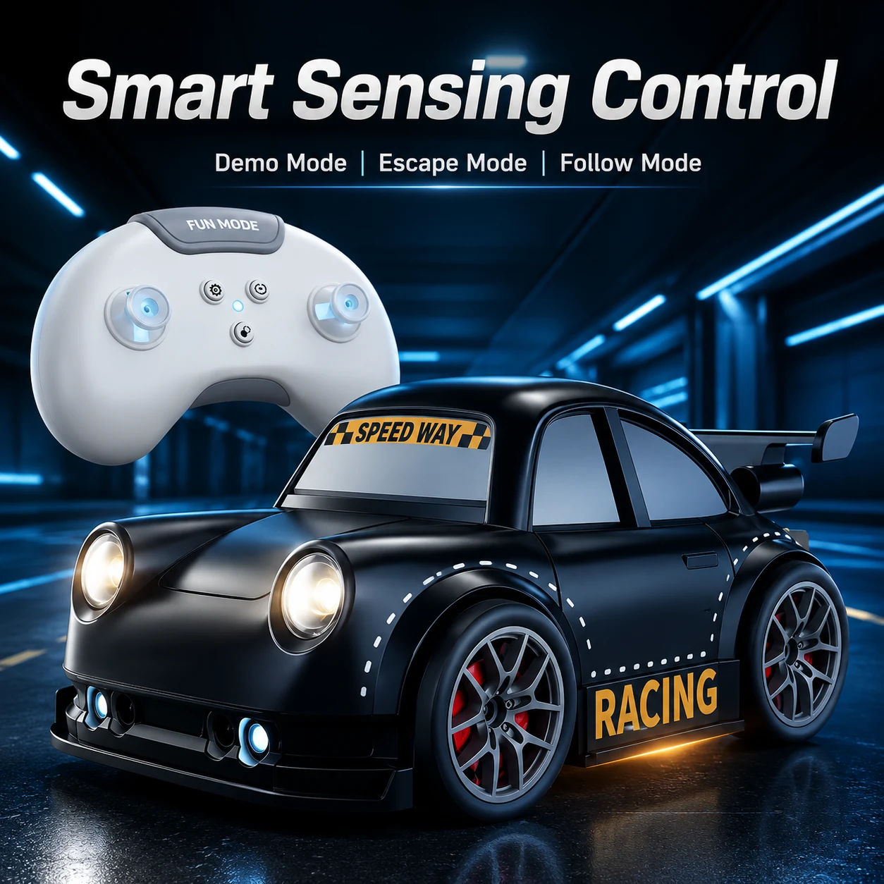 6789-1 smart sensing racing car remote control image