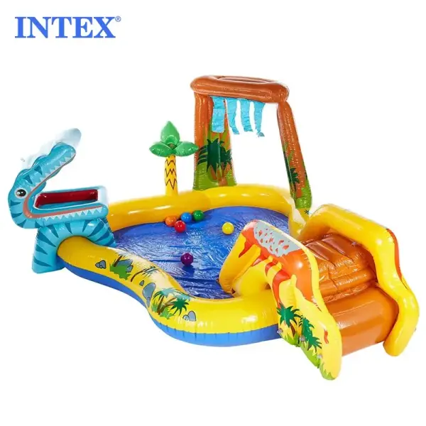 Intex Little Dino Dinosaur Play Center Pool