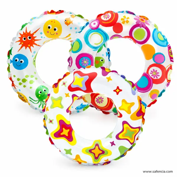 Intex Lively Print Swim Ring 24 inch 59241