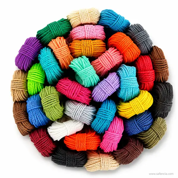 Jute Roll Small Multicolour — Imported