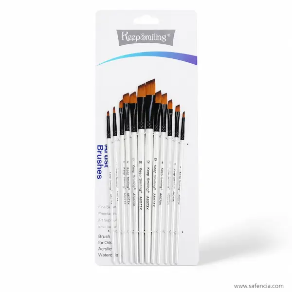 Keep Smiling Chisel Tip Brush Set of 12 — A6077X