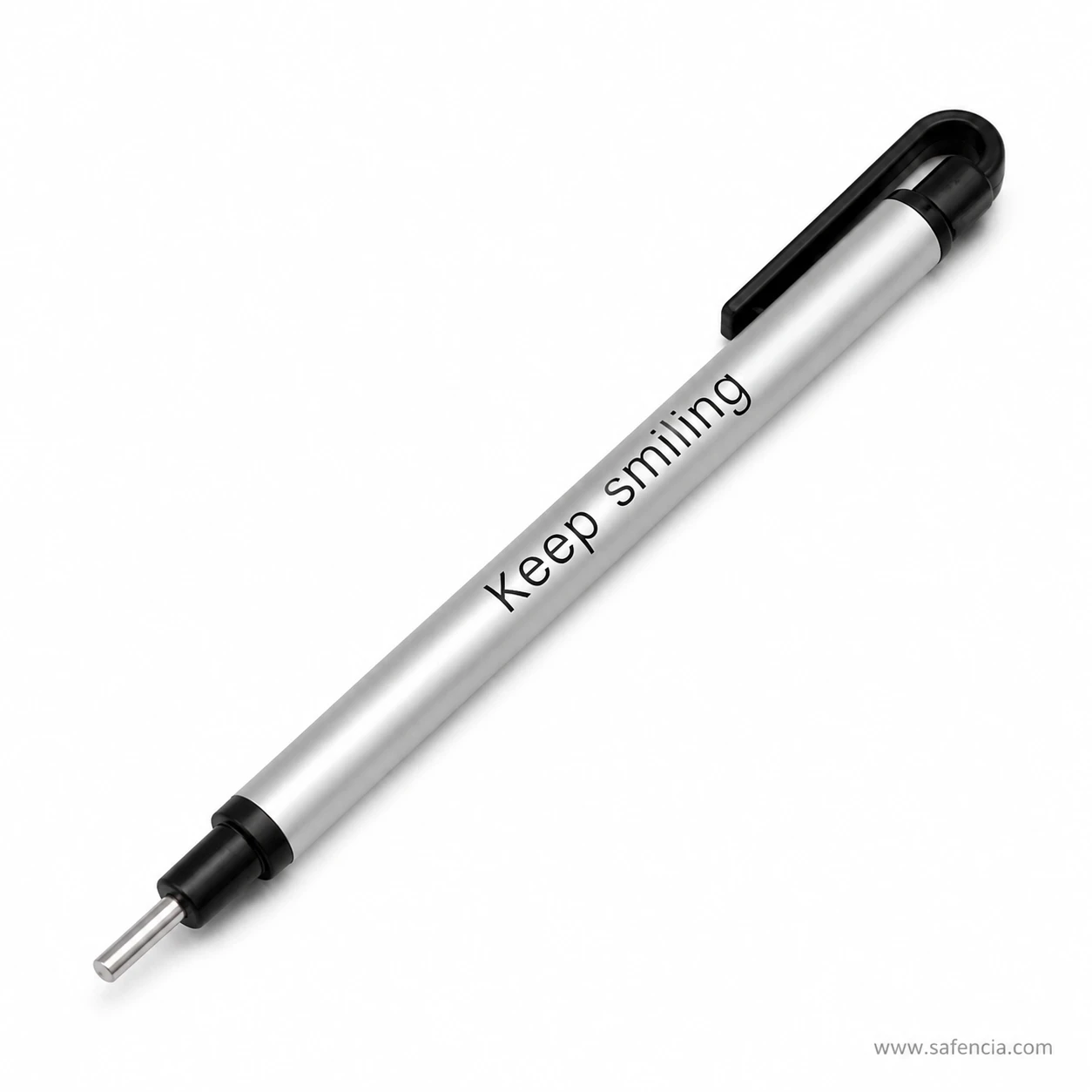 Keep Smiling mechanical precision eraser pen push button click advance mechanism