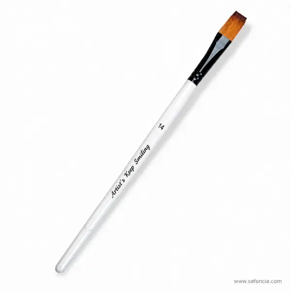 Artist's Keep Smiling Wide Flat Brush Sizes 14 and 16