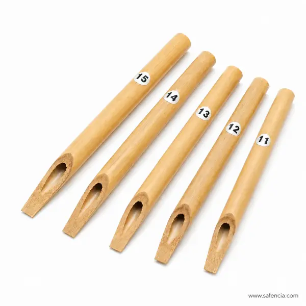 Khatati Qalam No. 11 to 15 Bamboo Calligraphy Pen Set of 5