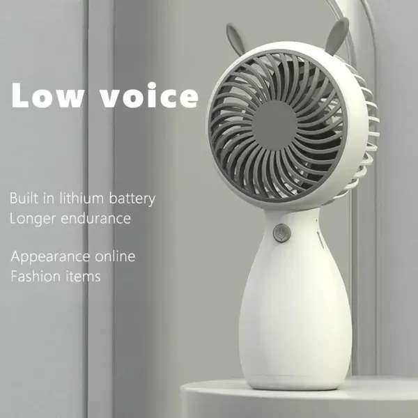 Kids mini chargeable fan available in multiple colours